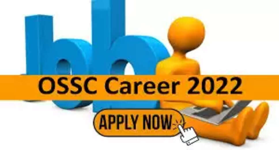 OSSC Recruitment 2022: A great opportunity has come out to get a job (Sarkari Naukri) in Odisha Staff Selection Commission (OSSC). OSSC has invited applications to fill the posts of Investigator (OSSC Recruitment 2022). Interested and eligible candidates who want to apply for these vacancies (OSSC Recruitment 2022) can apply by visiting the official website of OSSC, ossc.gov.in. The last date to apply for these posts (OSSC Recruitment 2022) is 26 October. Apart from this, candidates can also apply for these posts (OSSC Recruitment 2022) by directly clicking on this official link ossc.gov.in. If you want more detail information related to this recruitment, then you can see and download the official notification (OSSC Recruitment 2022) through this link OSSC Recruitment 2022 Notification PDF. A total of 36 posts will be filled under this recruitment (OSSC Recruitment 2022) process. Important Dates for OSSC Recruitment 2022 Starting date of online application – 27 September Last date to apply online - 26 October OSSC Recruitment 2022 Vacancy Details Total No. of Posts- Investigator- 36 Posts Eligibility Criteria for OSSC Recruitment 2022 Investigator: Bachelor's degree from a recognized institute and experience Age Limit for OSSC Recruitment 2022 Candidates age limit will be 38 years. Salary for OSSC Recruitment 2022 Investigator: 13500/- Selection Process for OSSC Recruitment 2022 Investigator will be done on the basis of written test. How to Apply for OSSC Recruitment 2022 Interested and eligible candidates can apply through OSSC official website (ossc.gov.in) latest by 26 October. For detailed information regarding this, you can refer to the official notification given above. If you want to get a government job, then apply for this recruitment before the last date and fulfill your dream of getting a government job. You can visit naukrinama.com for more such latest government jobs information.