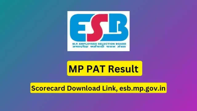 MP PAT Result 2023: MP PAT Result 2023, Scorecard Download Now From Direct Link