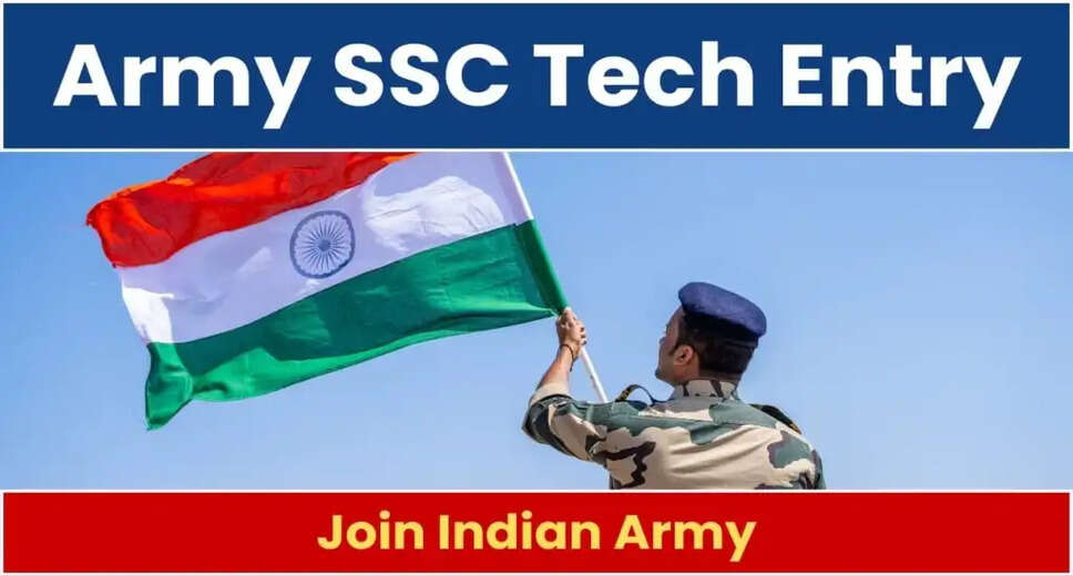 Gear Up, Future Officers! Indian Army SSC Tech Recruitment for October 2024 Begins