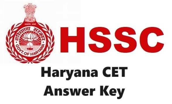 HSSC CET Answer Key 2024 Download PDF Link (Released) At Hssc.gov.in 
