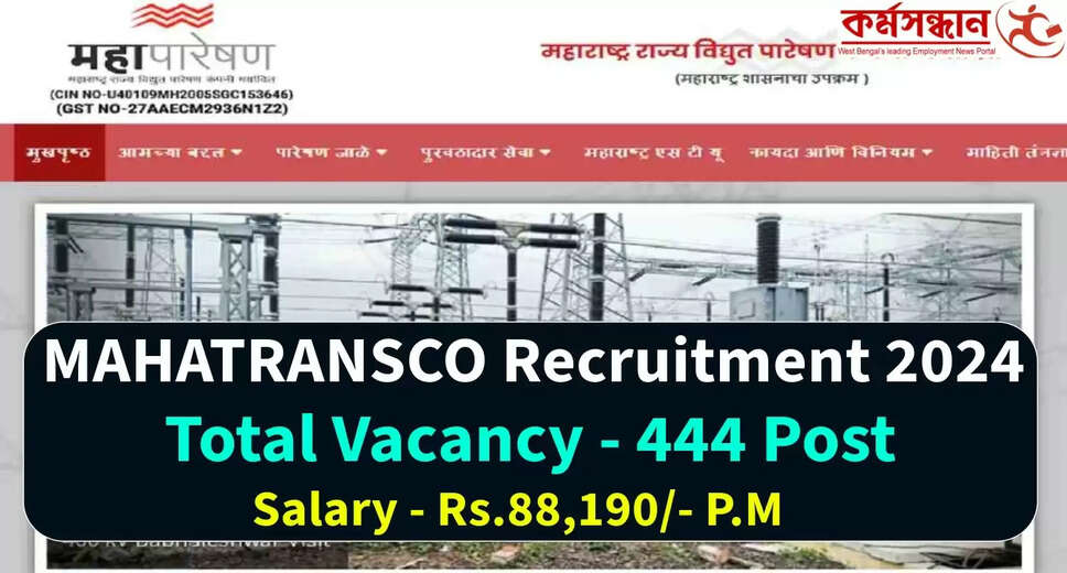 MAHATRANSCO Cancels Notification for Technician-II (Transmission System) 2024