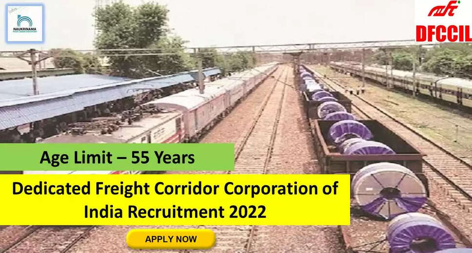 DFCCIL Recruitment 2022: A great opportunity has come out to get a job (Sarkari Naukri) in Dedicated Freight Corridor Corporation of India (DFCCIL). DFCCIL Sub. Applications are invited to fill the posts of CPM/PM, General Manager (DFCCIL Recruitment 2022). Interested and eligible candidates who want to apply for these vacant posts (DFCCIL Recruitment 2022) can apply by visiting the official website of DFCCIL https://dfccil.com/. The last date to apply for these posts (DFCCIL Recruitment 2022) is 28 September. Apart from this, candidates can also directly apply for these posts (DFCCIL Recruitment 2022) by clicking on this official link https://dfccil.com/. If you need more detail information related to this recruitment, then you can see and download the official notification (DFCCIL Recruitment 2022) through this link DFCCIL Recruitment 2022 Notification PDF. A total of 3 posts will be filled under this recruitment (DFCCIL Recruitment 2022) process. Important Dates for DFCCIL Recruitment 2022 Starting date of online application - 14 September Last date to apply online - 28 September DFCCIL Recruitment 2022 Vacancy Details Total No. of Posts- 3 Eligibility Criteria for DRDO Recruitment 2022 sub. CPM/PM, General Manager: Candidates should have Graduation Degree in relevant subject from any recognized Institute and have experience. Age Limit for DFCCIL Recruitment 2022 Candidates age limit should be between 55 years. Selection Process for DFCCIL Recruitment 2022 Selection Process Candidate will be selected on the basis of written examination. How to Apply for DFCCIL Recruitment 2022 Interested and eligible candidates can apply through official website of DFCCIL (https://dfccil.com/) latest by 28 September 2022. For detailed information regarding this, you can refer to the official notification given above. If you want to get a government job, then apply for this recruitment before the last date and fulfill your dream of getting a government job. You can visit naukrinama.com for more such latest government jobs information.