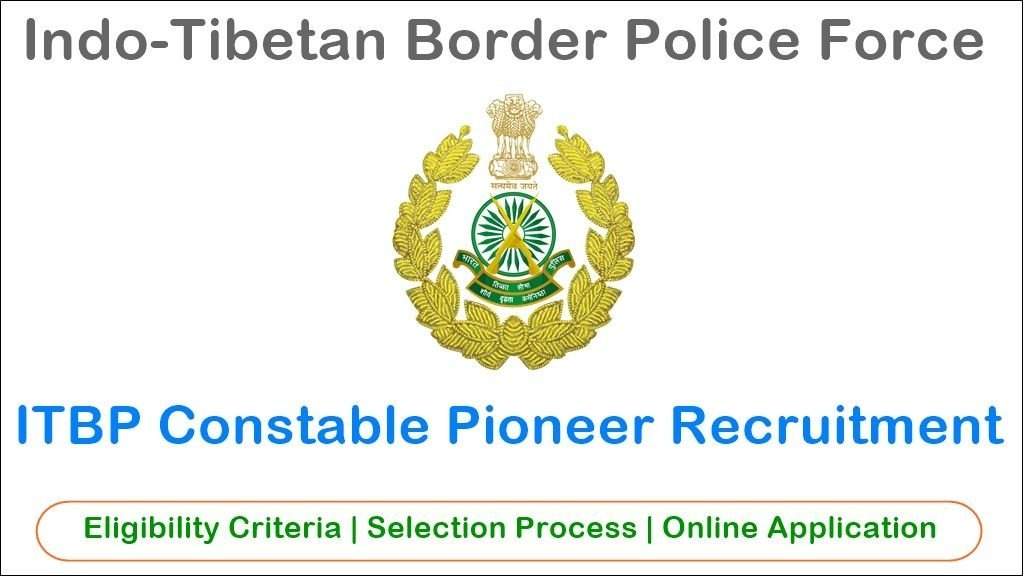 ITBP Constable Pioneer Recruitment 2024: Apply Online for 202 Vacancies