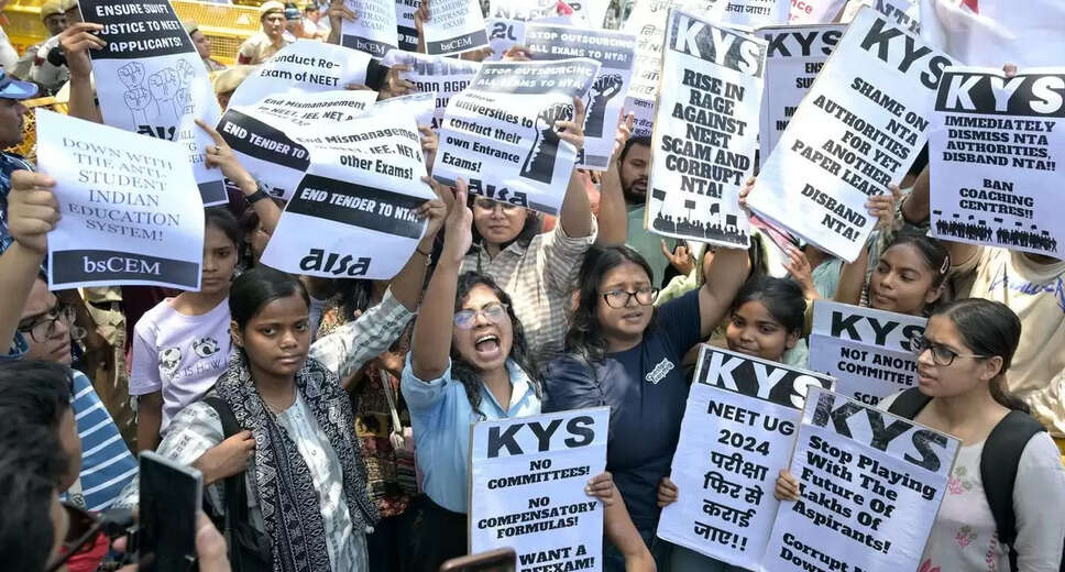 Karnataka Medical Education Minister Calls for CBI Investigation Into NEET Exam Anomalies