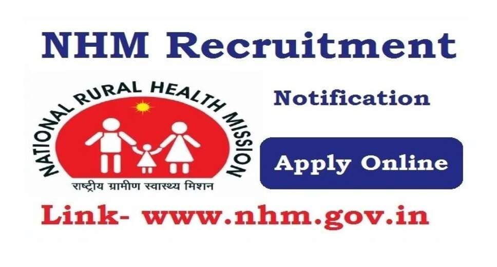 NHM Dhule Recruitment 2024: Apply Now for 56 Staff Nurse, Medical Officer, and Other Positions