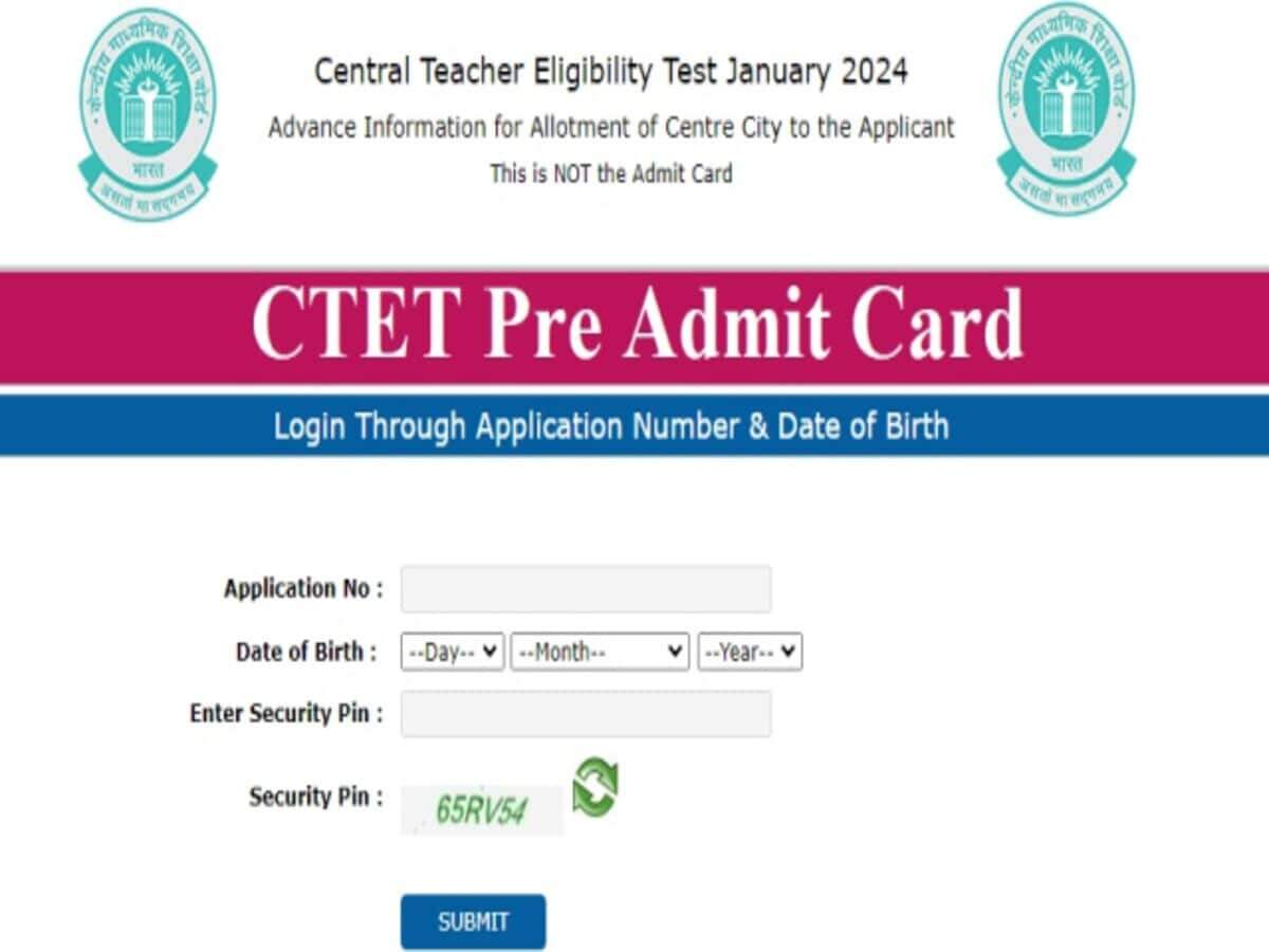 CTET July 2024 Admit Card Released – Download Your Admit Card Now