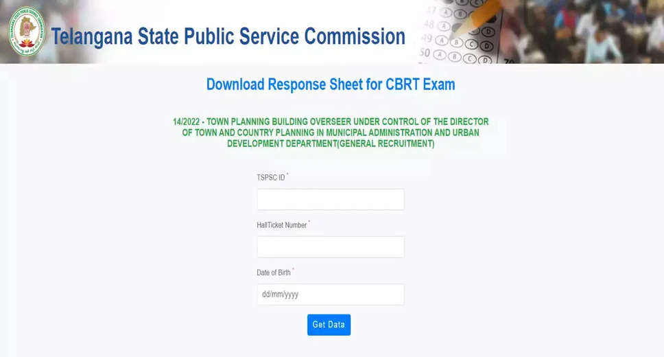 TS Police Town Planning Building Overseer Answer Key 2024 Released! Download Now