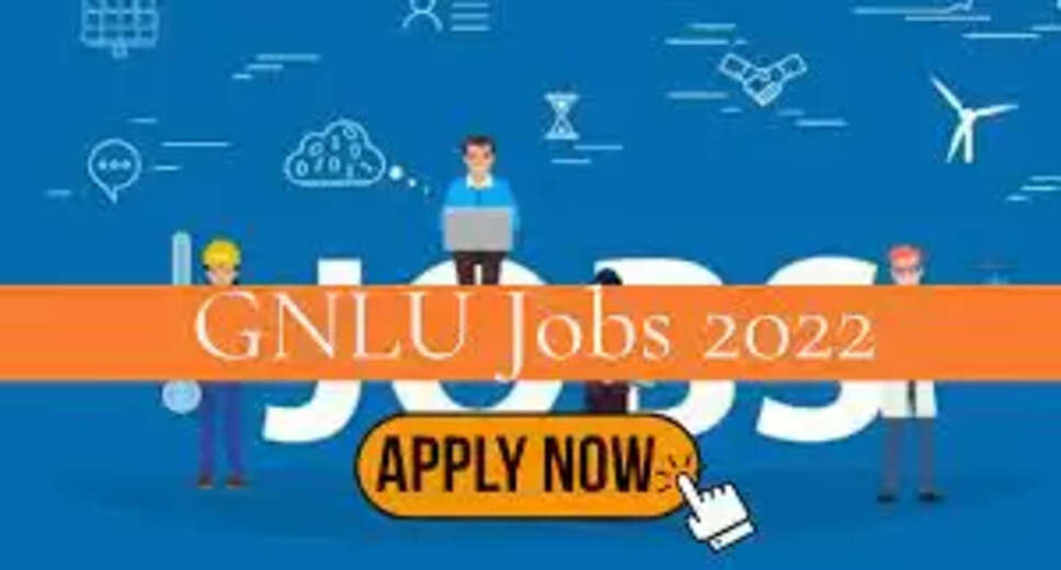 GNLU Recruitment 2022: A great opportunity has come out to get a job (Sarkari Naukri) in Gujarat National Law University (GNLU). GNLU has invited applications to fill the posts of Research Assistant (GNLU Recruitment 2022). Interested and eligible candidates who want to apply for these vacant posts (GNLU Recruitment 2022) can apply by visiting the official website of GNLU at gnlu.ac.in. The last date to apply for these posts (GNLU Recruitment 2022) is 4 October. Apart from this, candidates can also directly apply for these posts (GNLU Recruitment 2022) by clicking on this official link gnlu.ac.in. If you want more detail information related to this recruitment, then you can see and download the official notification (GNLU Recruitment 2022) through this link GNLU Recruitment 2022 Notification PDF. A total of 1 post will be filled under this recruitment (GNLU Recruitment 2022) process. Important Dates for GNLU Recruitment 2022 Online application start date – Last date to apply online - October 4 Vacancy Details for GNLU Recruitment 2022 Total No. of Posts – Research Assistant – 1 Post Eligibility Criteria for GNLU Recruitment 2022 Junior Assistant: Bachelor's degree in Law from recognized institute and experience Age Limit for GNLU Recruitment 2022 The age limit of the candidates will be valid as per the rules of the department. Salary for GNLU Recruitment 2022 Research Assistant: 20000/- Selection Process for GNLU Recruitment 2022 Research Assistant: Will be done on the basis of written test. How to Apply for GNLU Recruitment 2022 Interested and eligible candidates can apply through official website of GNLU (gnlu.ac.in) latest by 4 October. For detailed information regarding this, you can refer to the official notification given above. If you want to get a government job, then apply for this recruitment before the last date and fulfill your dream of getting a government job. You can visit naukrinama.com for more such latest government jobs information.