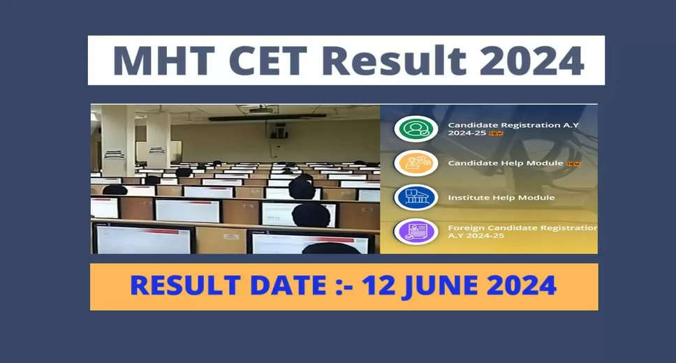 MHT CET 2024 Result Date and Time Announced: PCM, PCB Scorecards to be Released on June 10