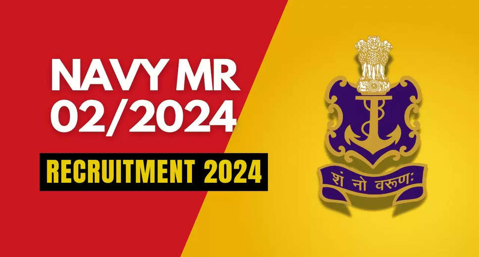Indian Navy Agniveer MR Recruitment 2024: Apply Online for MR 02/2024 Batch