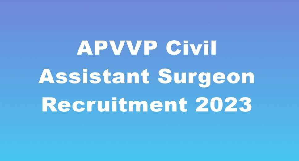 Name of the Post: DME, AP Civil Assistant Surgeon 2023 Online Form
