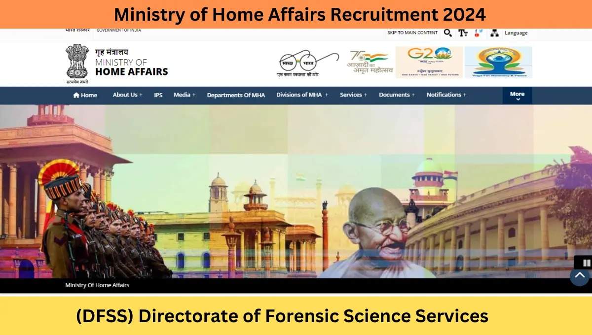 DFSS Recruitment 2024: Assistant & Clerk Positions Available, Apply Online