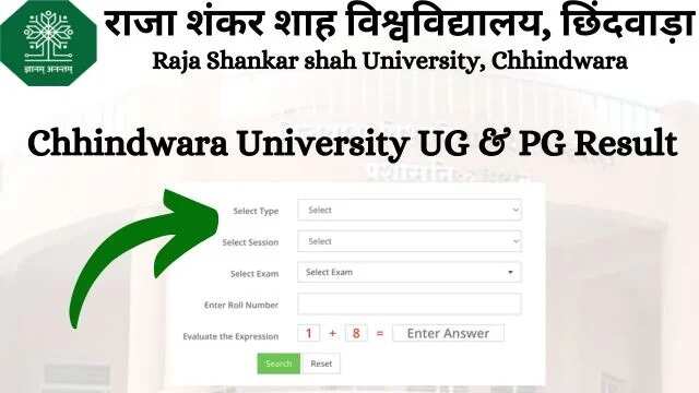Raja Shankarshah University UG/PG Results 2024: Download Your Marksheet from cuc.ac.in