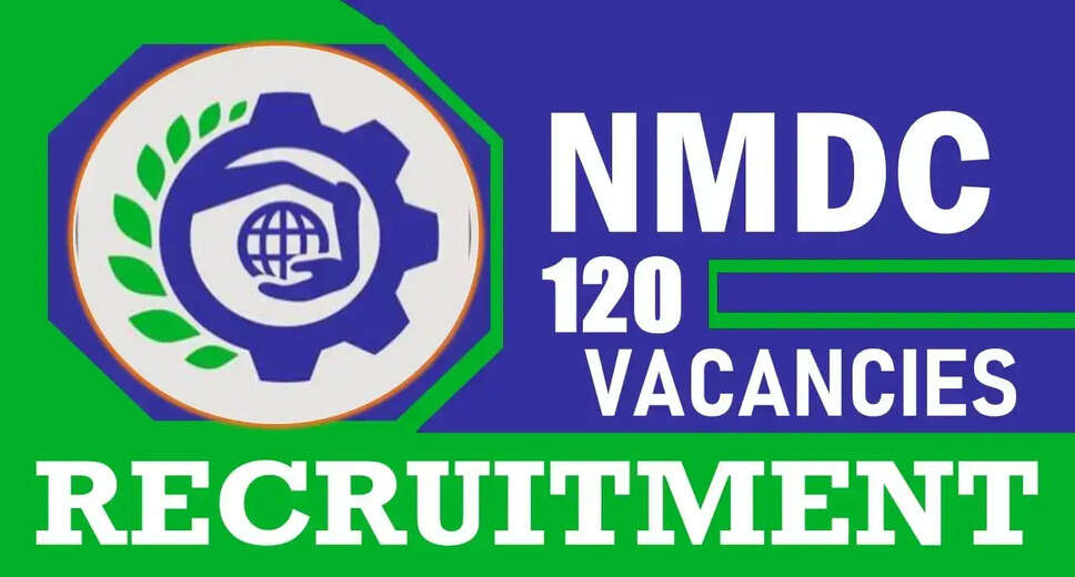 NMDC Walk-in Interview 2024: 120 Apprentice Vacancies Open for Various Trades