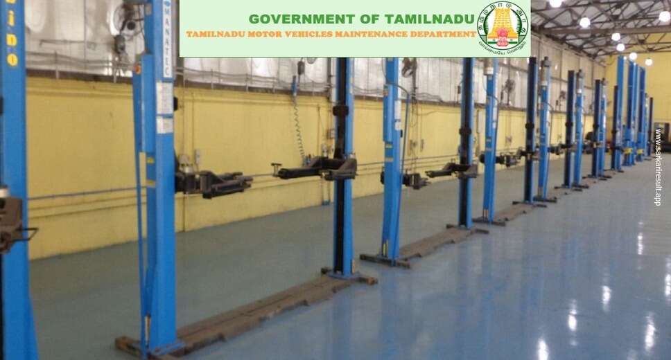 TNMVMD 2024 Apprentice Recruitment: Selection List Published, Check Your Result