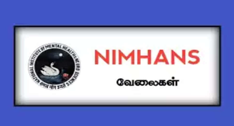 NIMHANS Recruitment 2023: A great opportunity has emerged to get a job (Sarkari Naukri) in the National Institute of Mental Health and Neurosciences (NIMHANS). NIMHANS has sought applications to fill the posts of Project Associate (NIMHANS Recruitment 2023). Interested and eligible candidates who want to apply for these vacant posts (NIMHANS Recruitment 2023), can apply by visiting the official website of NIMHANS at nimhans.ac.in. The last date to apply for these posts (NIMHANS Recruitment 2023) is 25 January 2023. Apart from this, candidates can also apply for these posts (NIMHANS Recruitment 2023) by directly clicking on this official link nimhans.ac.in. If you want more detailed information related to this recruitment, then you can see and download the official notification (NIMHANS Recruitment 2023) through this link NIMHANS Recruitment 2023 Notification PDF. A total of 2 posts will be filled under this recruitment (NIMHANS Recruitment 2023) process. Important Dates for NIMHANS Recruitment 2023 Starting date of online application - Last date for online application – 25 January 2023 Details of posts for NIMHANS Recruitment 2023 Total No. of Posts- Project Associate: 2 Posts Eligibility Criteria for NIMHANS Recruitment 2023 Project Associate: Master's Degree in Natural Science from a recognized Institute with experience Age Limit for NIMHANS Recruitment 2023 The age limit of the candidates will be valid 35 years. Salary for NIMHANS Recruitment 2023 Project Associate: 35000/- Selection Process for NIMHANS Recruitment 2023 Project Associate: Will be done on the basis of written test. How to apply for NIMHANS Recruitment 2023 Interested and eligible candidates can apply through the official website of NIMHANS (nimhans.ac.in) by 25 January 2023. For detailed information in this regard, refer to the official notification given above. If you want to get a government job, then apply for this recruitment before the last date and fulfill your dream of getting a government job. You can visit naukrinama.com for more such latest government jobs information.