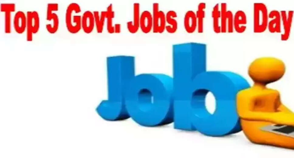 Top 5 Government Jobs of the Day: 31 January 2023, Apply For More than 1500 Vacancies at TSPSC, Gail India Limited, WAPCOS, Indian Coast Guard, IB Delhi Are you one of the youth of the country, who have passed 10th, 12th, graduate, engineering degree and are troubled by unemployment, then there is a great opportunity for you to get a government job, because recently for such youth Jobs have come out in various government departments of the country, on which you can apply before the last date, you will not get such a chance to get a government job, you will get complete information about these posts from NAUKRINAMA.COM. 1-TELANGANA PSC has sought applications to fill Group-III posts (TELANGANA PSC Recruitment 2023). Telangana Jobs 2023- Bumper Openings for Graduate Degree pass, Don't miss the chance, Check&Apply 2-GAIL INDIA LTD has sought applications to fill the posts of Senior Engineer and Officer (GAIL INDIA LTD Recruitment 2023). Delhi Jobs 2023- Openings for B.Tech Degree pass Youngsters, Don't miss the chance, Check&Apply 3-WAPCOS has sought applications to fill the posts of Supervisor (WAPCOS Recruitment 2023). Haryana Jobs 2023- Bumper Openings for Graduate Degree pass, Don't miss the chance, Check&Apply 4-INDIAN COAST GUARD has sought applications to fill the posts of Navik (INDIAN COAST GUARD Recruitment 2023). Defence Jobs 2023- Indian Coast Guard Recruitment 2023 | 255-Latest Vacancy-Navik (GD, DB), Yantrik-Notification, Apply Online 5-IB has sought applications to fill the posts of Security Assistant and Multi Tasking Staff (IB Recruitment 2023). Intelligence Bureau (IB) to recruit for 1675 MTS, SA/EXE vacancies, details here