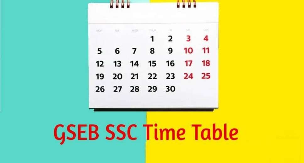 Download GSEB SSC and HSC Syllabus 2025: New Gujarat Board 10th and 12th Syllabus Released