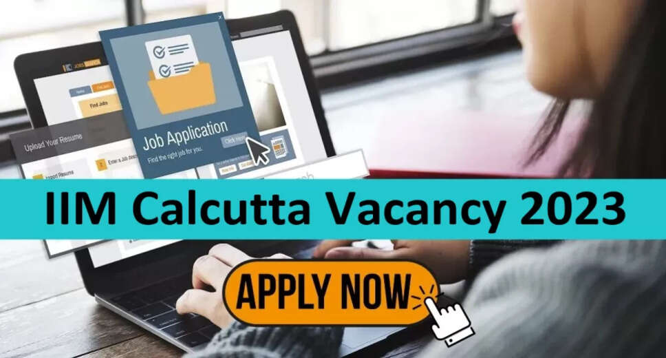IIM Calcutta Recruitment 2023: Apply for 20 Academic Associate Vacancies IIM Calcutta is inviting eligible candidates to apply for the post of Academic Associate. If you are interested in the IIM Calcutta Recruitment 2023, then check out the complete job details and apply using the link provided. The last date to apply for the IIM Calcutta Academic Associate Recruitment 2023 is 12/05/2023. Organization: IIM Calcutta Recruitment 2023 Post Name: Academic Associate Total Vacancy: 20 Posts Salary: Rs.34,000 - Rs.34,000 Per Month Job Location: Kolkata Last Date to Apply: 12/05/2023 Official Website:iimcal.ac.in Similar Jobs: Govt Jobs 2023 Qualification for IIM Calcutta Recruitment 2023: The educational qualification for IIM Calcutta Recruitment 2023 is Any Masters Degree, M.Phil/Ph.D. Candidates who meet these criteria can apply for the recruitment. Vacancy Count for IIM Calcutta Recruitment 2023: The IIM Calcutta Recruitment 2023 has a total of 20 Academic Associate vacancies available. Interested candidates can apply online/offline by knowing the complete details about the IIM Calcutta Recruitment 2023. Salary for IIM Calcutta Recruitment 2023: The pay scale for the role of Academic Associate at IIM Calcutta is Rs.34,000 - Rs.34,000 Per Month. Job Location for IIM Calcutta Recruitment 2023: The IIM Calcutta is hiring candidates to fill 20 Academic Associate vacancies in Kolkata. Candidates can check the official notification and apply for IIM Calcutta Recruitment 2023 before the last date. Apply Online Last Date for IIM Calcutta Recruitment 2023: Eligible candidates can apply before 12/05/2023 for the IIM Calcutta Recruitment 2023. Candidates are requested to go through the instructions before applying. Steps to Apply for IIM Calcutta Recruitment 2023: If you are interested in applying for IIM Calcutta Recruitment 2023, then follow the steps given below. Step 1: Visit the IIM Calcutta official website - iimcal.ac.in Step 2: Look out for the IIM Calcutta Recruitment 2023 notification on the website. Step 3: Read all the details and criteria carefully before proceeding with the application. Step 4: Fill in all the necessary details in the application form. Step 5: Apply or send the application form before the last date.
