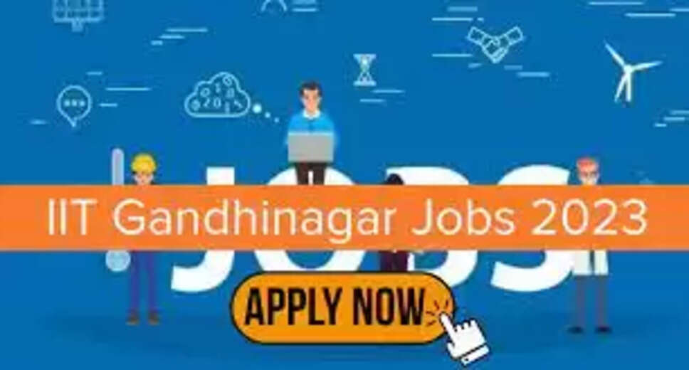 IIT Gandhinagar Recruitment 2023: Apply for Junior Research Fellow Vacancies  IIT Gandhinagar has announced the recruitment of eligible candidates for Junior Research Fellow vacancies. If you are interested in applying, check out the job details and apply using the link provided. Complete details regarding the IIT Gandhinagar Junior Research Fellow Recruitment 2023, including the last date to apply, salary, age limit, and much more, are given below.  Organization: IIT Gandhinagar  Post Name: Junior Research Fellow  Total Vacancy: Various Posts  Salary: Rs.25,000 - Rs.31,000 Per Month  Job Location: Gandhinagar  Last Date to Apply: 23/04/2023  Official Website: iitgn.ac.in  Similar Jobs: Govt Jobs 2023  Qualification for IIT Gandhinagar Recruitment 2023:  Candidates who are willing to apply for IIT Gandhinagar Recruitment 2023 should have completed B.Tech/B.E, M.E/M.Tech. It is better to check the qualifications on the official notification before applying. Candidates can check the salary details, work location, and last date from the below sections.  IIT Gandhinagar Recruitment 2023 Vacancy Count:  The number of seats allotted for Junior Research Fellow vacancies in IIT Gandhinagar is Various. Once the candidate is selected, they will be informed about the pay scale.  IIT Gandhinagar Recruitment 2023 Salary:  Selected candidates will get a pay scale of Rs.25,000 - Rs.31,000 Per Month.  Job Location for IIT Gandhinagar Recruitment 2023:  IIT Gandhinagar is hiring candidates for Junior Research Fellow vacancies in Gandhinagar. Those interested in applying for Junior Research Fellow vacancies at IIT Gandhinagar will need to do so before 23/04/2023.  IIT Gandhinagar Recruitment 2023 Apply Online Last Date:  The last date to apply for the job is 23/04/2023. Candidates who satisfy the eligibility criteria alone can apply for the job. The applications will not be accepted after the last date, so apply before the deadline.  Steps to Apply for IIT Gandhinagar Recruitment 2023:  Candidates must apply for IIT Gandhinagar Recruitment 2023 before the last date announced. Here are the steps to apply:  Step 1: Visit the official website of IIT Gandhinagar iitgn.ac.in  Step 2: Search for the notification for IIT Gandhinagar Recruitment 2023  Step 3: Clearly read all the details given on the notification  Step 4: Check the mode of application as per the official notification and proceed further.  If you are looking for a career in the government sector, check out the other latest Govt Jobs 2023.