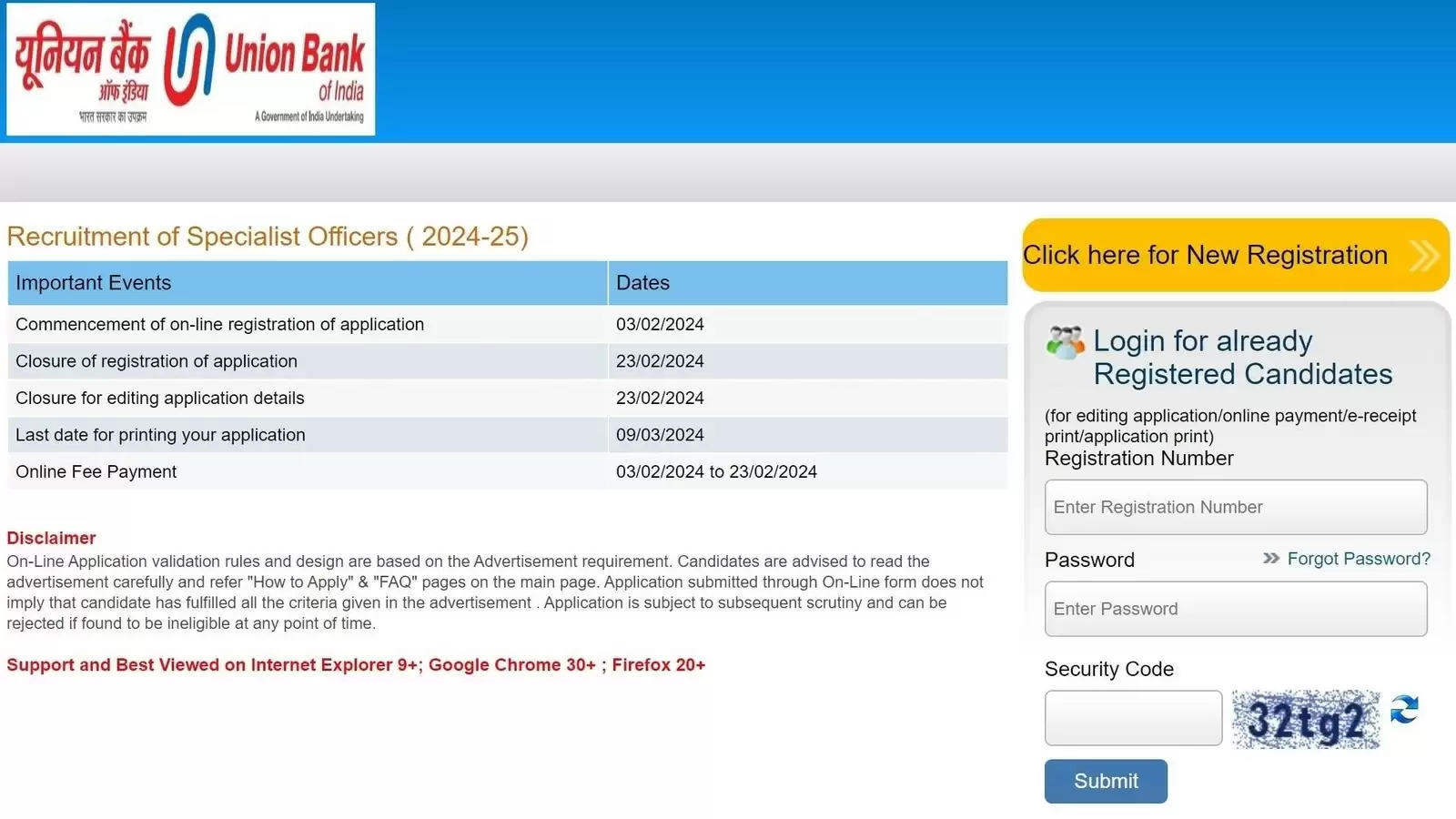 Career in Banking Awaits! Apply for Union Bank SO Recruitment 2024: 606 Positions Open