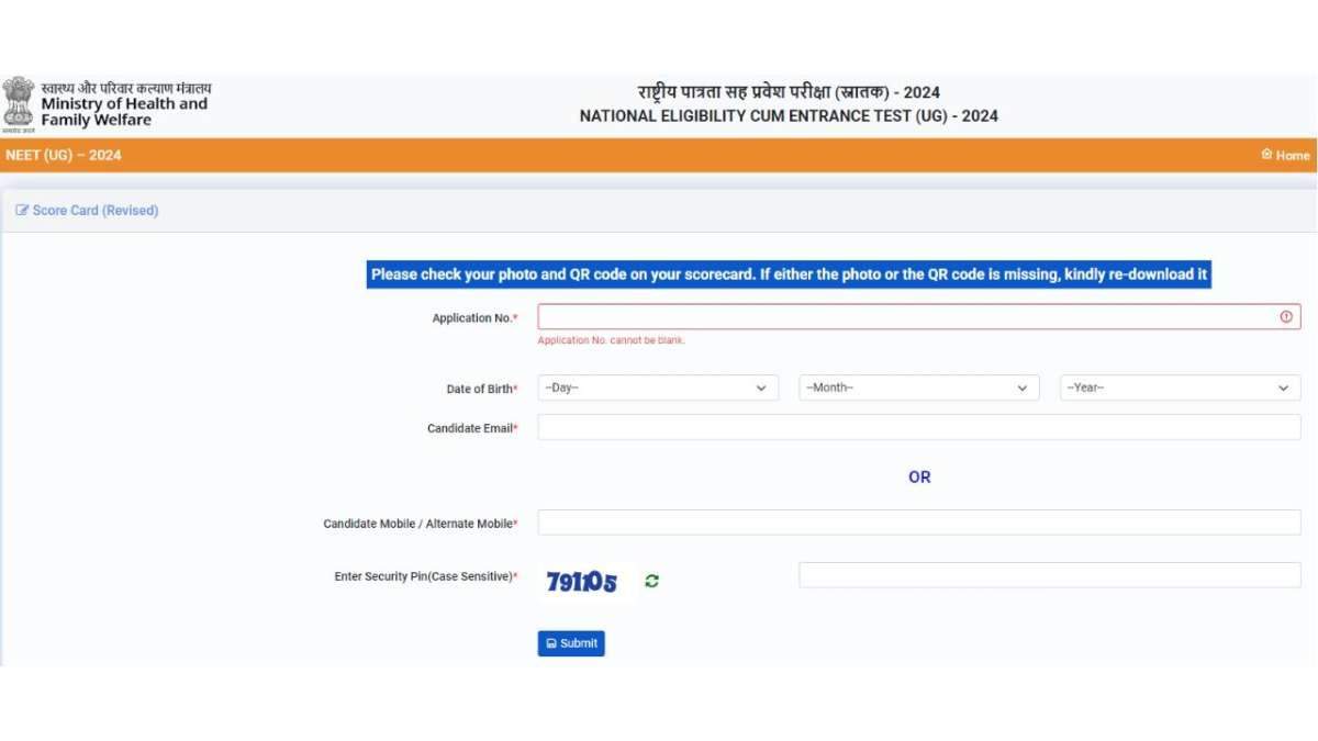 NEET UG 2024: Revised Scores and Rank List Published by NTA