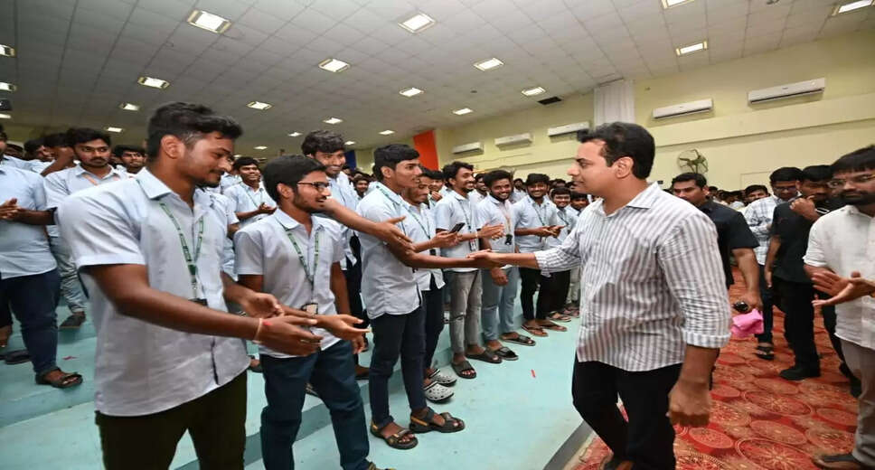 KTR's visit to RGUKT