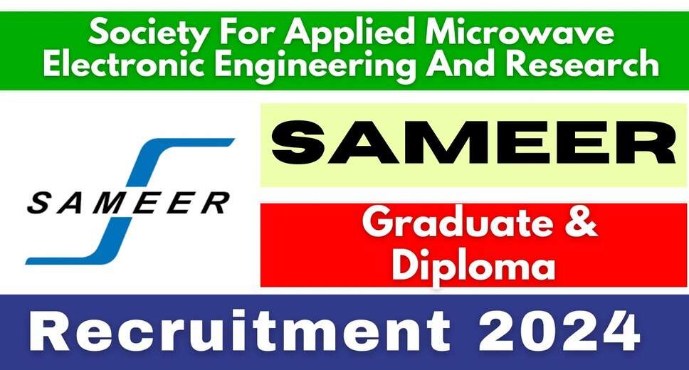 SAMEER Announces 2024 Apprentice Vacancies for Graduates and Diploma Holders