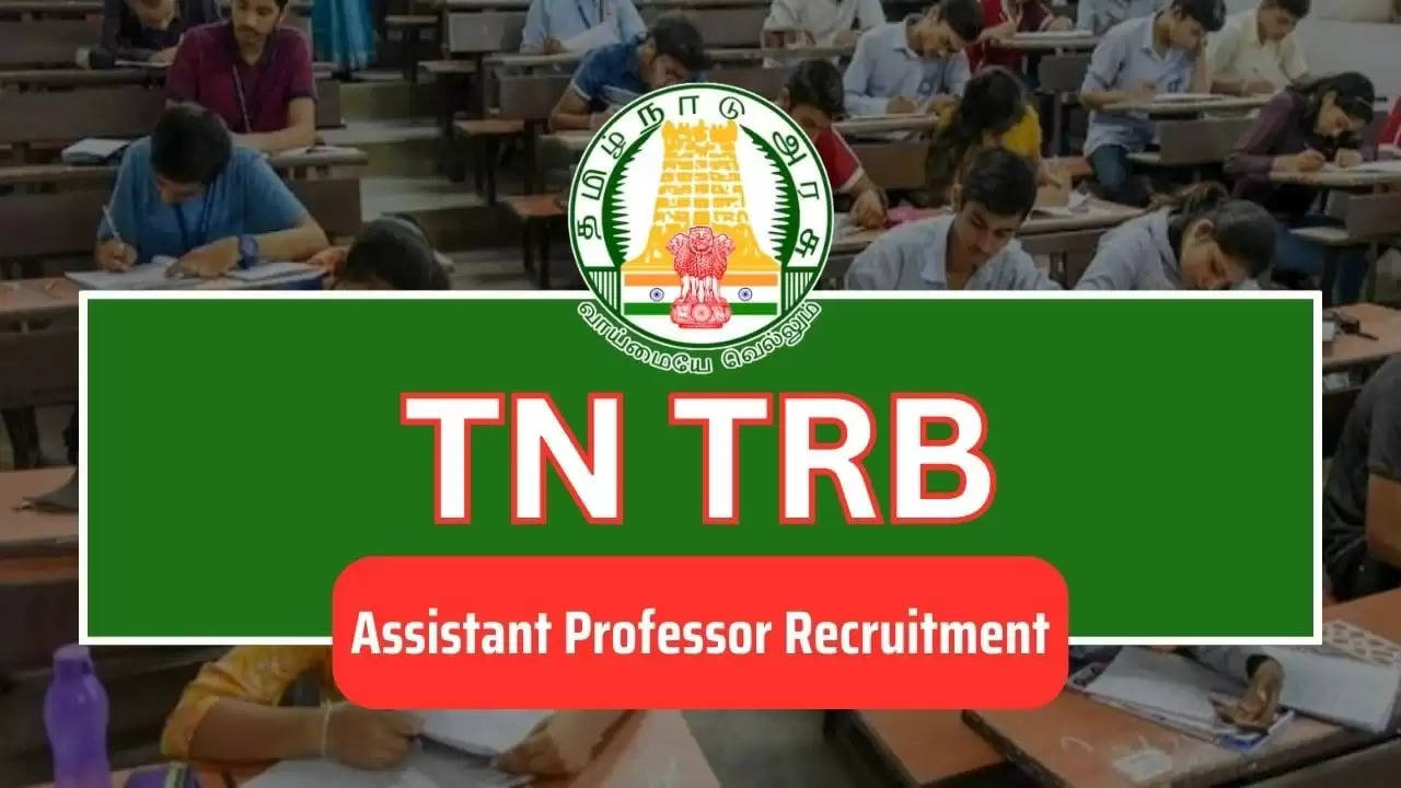TN TRB Recruitment 2024: 4000 Assistant Professor Vacancies Announced, Apply Online