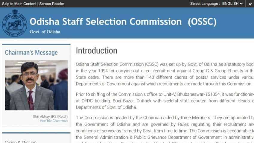 OSSC Junior Stenographer, Typist, DEO & Others: Main Written Exam Result Declared