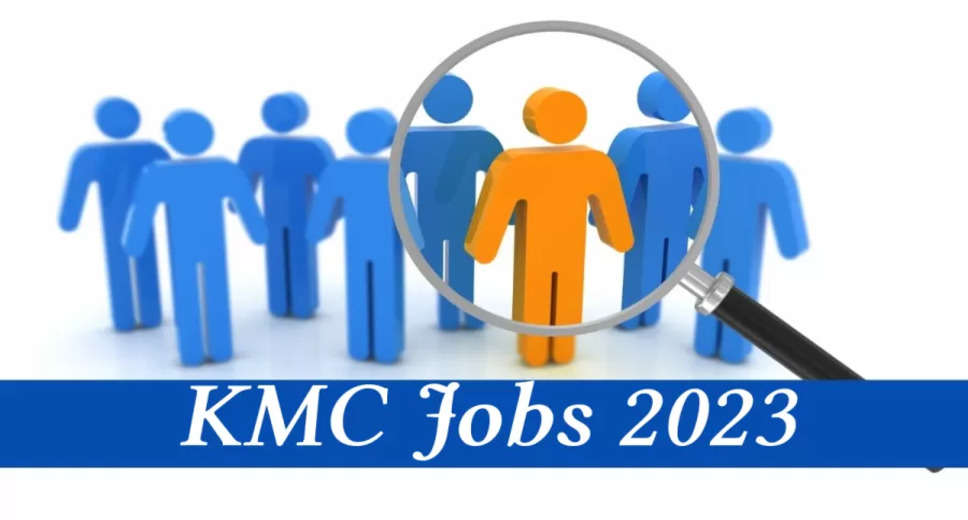 KMC Recruitment 2023: A great opportunity has emerged to get a job (Sarkari Naukri) in Kolkata Municipal Corporation (KMC). Electronics Corporation of India Limited has sought applications to fill the posts of Counselor (KMC Recruitment 2023). Interested and eligible candidates who want to apply for these vacant posts (KMC Recruitment 2023), can apply by visiting the official website of KMC at kmcgov.in. To apply for these posts (KMC Recruitment 2023), you can participate in the interview on 25 February 2023.  Apart from this, candidates can also apply for these posts (KMC Recruitment 2023) by directly clicking on this official link kmcgov.in. If you need more detailed information related to this recruitment, then you can view and download the official notification (KMC Recruitment 2023) through this link KMC Recruitment 2023 Notification PDF. A total of 17 posts will be filled under this recruitment (KMC Recruitment 2023) process.  Important Dates for KMC Recruitment 2023  Online Application Starting Date –  Last date for online application - 25 February 2023  KMC Recruitment 2023 Posts Recruitment Location  Kolkata  Details of posts for KMC Recruitment 2023  Total No. of Posts- 17  Eligibility Criteria for KMC Recruitment 2023  Counsellor: MBBS degree from recognized institute with experience.  Age Limit for KMC Recruitment 2023  The age of the candidates will be valid 40 years.  Salary for KMC Recruitment 2023  Counsellor: 20000/-  Selection Process for KMC Recruitment 2023  Counsellor: Will be done on the basis of interview.  How to apply for KMC Recruitment 2023  Interested and eligible candidates can attend the interview on 25 February 2023 through the official website of KMC (kmcgov.in). For detailed information in this regard, refer to the official notification given above.  If you want to get a government job, then apply for this recruitment before the last date and fulfill your dream of getting a government job. You can visit naukrinama.com for more such latest government jobs information.