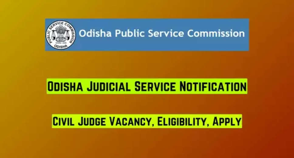 OPSC Civil Judge (Jr Division) Preliminary Exam Date 2024 Announced