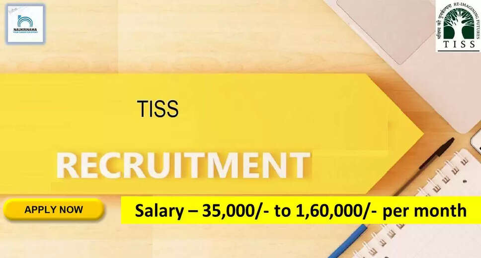 TISS Recruitment 2022: A great opportunity has come out to get a job (Sarkari Naukri) in Tata National Institute of Social Sciences (TISS). TISS has invited applications to fill the posts of Programmer Officer, Research Associate (TISS Recruitment 2022). Interested and eligible candidates who want to apply for these vacancies (TISS Recruitment 2022) can apply by visiting the official website of TISS at tiss.edu. The last date to apply for these posts (TISS Recruitment 2022) is 29 September. Apart from this, candidates can also directly apply for these posts (TISS Recruitment 2022) by clicking on this official link tiss.edu. If you want more detail information related to this recruitment, then you can see and download the official notification (TISS Recruitment 2022) through this link TISS Recruitment 2022 Notification PDF. A total of 14 posts will be filled under this recruitment (TISS Recruitment 2022) process. Important Dates for TISS Recruitment 2022 Starting date of online application - 19 September Last date to apply online - 29 September TISS Recruitment 2022 Vacancy Details Total No. of Posts- 14 Eligibility Criteria for TISS Recruitment 2022 Degree, Bachelor, BA, BCom, MA Age Limit for TISS Recruitment 2022 as per the rules of the department Salary for TISS Recruitment 2022 35,000/- to 1,60,000/- per month Selection Process for TISS Recruitment 2022 Selection Process Candidate will be selected on the basis of written examination. How to Apply for TISS Recruitment 2022 Interested and eligible candidates can apply through official website of TISS (https://tiss.edu/) latest by 29 September 2022. For detailed information regarding this, you can refer to the official notification given above. If you want to get a government job, then apply for this recruitment before the last date and fulfill your dream of getting a government job. You can visit naukrinama.com for more such latest government jobs information.