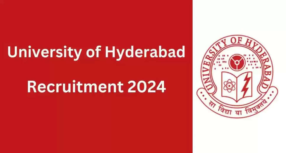 Hyderabad University Recruitment 2024 – Check Qualification and How to Apply