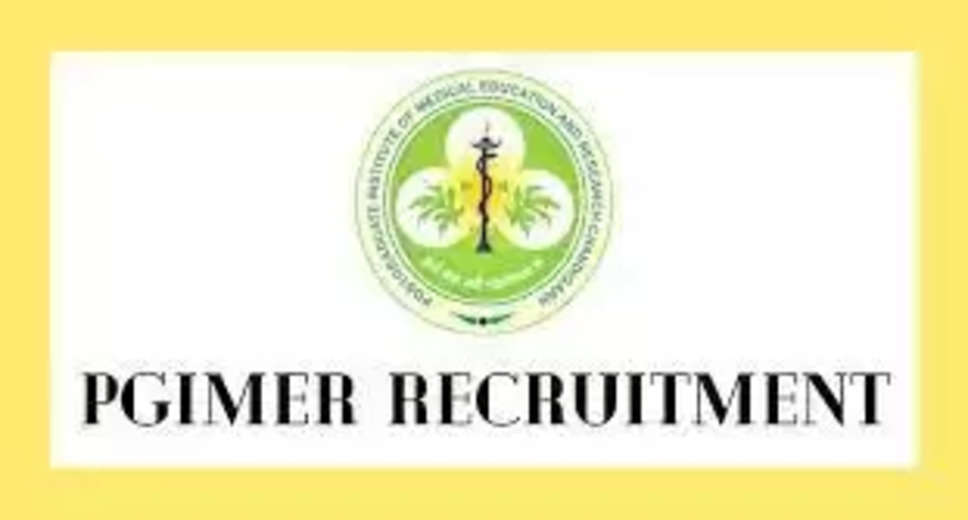 PGIMER Recruitment 2022: A great opportunity has emerged to get a job (Sarkari Naukri) in Postgraduate Institute of Medical Education and Research Chandigarh (PGIMER). PGIMER has sought applications to fill the posts of Junior Research Fellow (PGIMER Recruitment 2022). Interested and eligible candidates who want to apply for these vacant posts (PGIMER Recruitment 2022), can apply by visiting the official website of PGIMER pgimer.edu.in. The last date to apply for these posts (PGIMER Recruitment 2022) is 28 November 2022.    Apart from this, candidates can also apply for these posts (PGIMER Recruitment 2022) directly by clicking on this official link pgimer.edu.in. If you want more detailed information related to this recruitment, then you can see and download the official notification (PGIMER Recruitment 2022) through this link PGIMER Recruitment 2022 Notification PDF. A total of 1 post will be filled under this recruitment (PGIMER Recruitment 2022) process.  Important Dates for PGIMER Recruitment 2022  Online Application Starting Date –  Last date for online application - 28 November 2022  PGIMER Recruitment 2022 Posts Recruitment Location  Chandigarh  Details of posts for PGIMER Recruitment 2022  Total No. of Posts- Junior Research Fellow: 1 Post  Eligibility Criteria for PGIMER Recruitment 2022  Junior Research Fellow: Post Graduate degree in Life Science from a recognized Institute with experience  Age Limit for PGIMER Recruitment 2022  The age limit of the candidates will be valid as per the rules of the department.  Salary for PGIMER Recruitment 2022  31000/-  Selection Process for PGIMER Recruitment 2022  Will be done on the basis of written test.  How to apply for PGIMER Recruitment 2022  Interested and eligible candidates can apply through the official website of PGIMER (pgimer.edu.in) till 28 November. For detailed information in this regard, refer to the official notification given above.  If you want to get a government job, then apply for this recruitment before the last date and fulfill your dream of getting a government job. You can visit naukrinama.com for more such latest government jobs information.