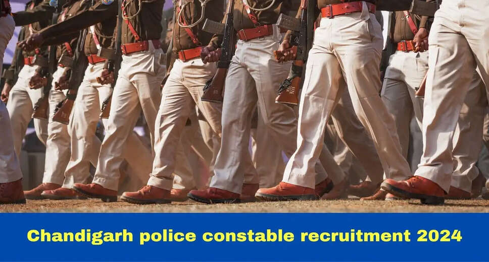 Chandigarh Police Constable (Executive) Exam Date 2024 Announced: Written Exam Scheduled