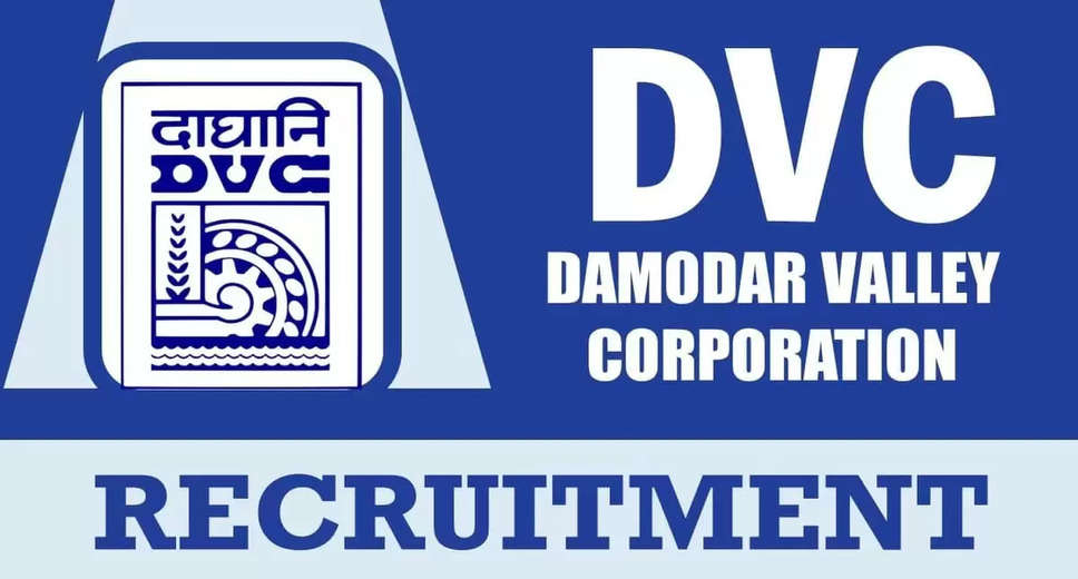 DVC JE Recruitment 2024: Apply For Junior Engineer And Mine Surveyor Vacancies