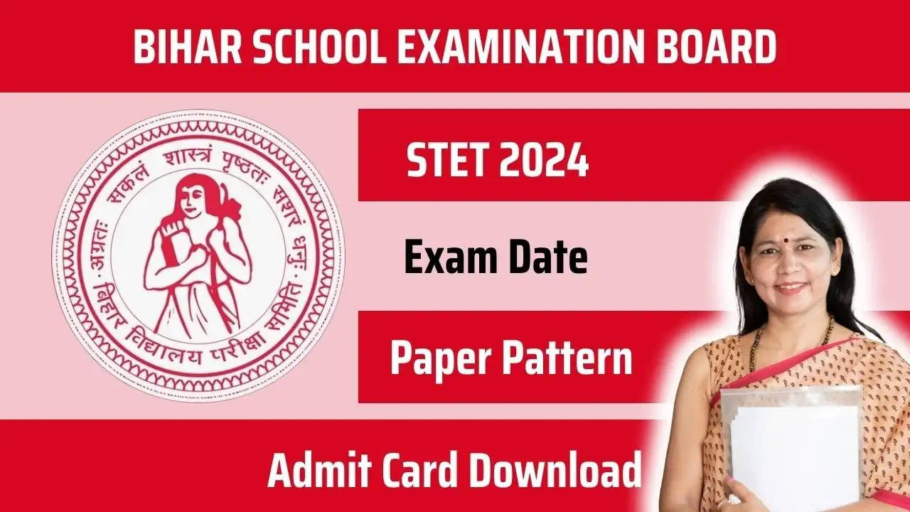 Mark Your Calendars! Bihar STET 2024 Paper 1 Exam Dates Revealed