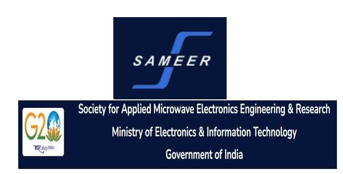 SAMEER Project Assistant, Research Scientist & Other Posts 2024 Job Notification