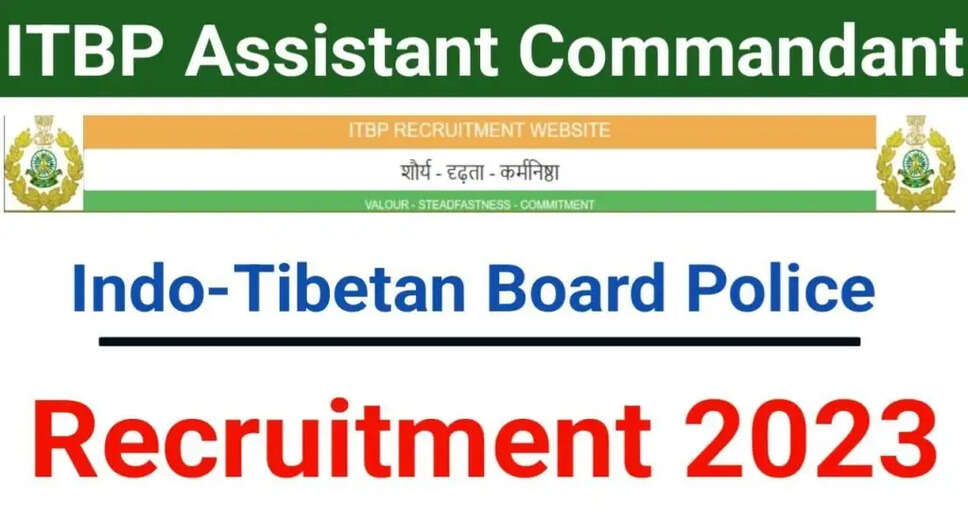 ITBP Assistant Commandant (Engineer) Recruitment 2023: Notification Released for 6 Posts