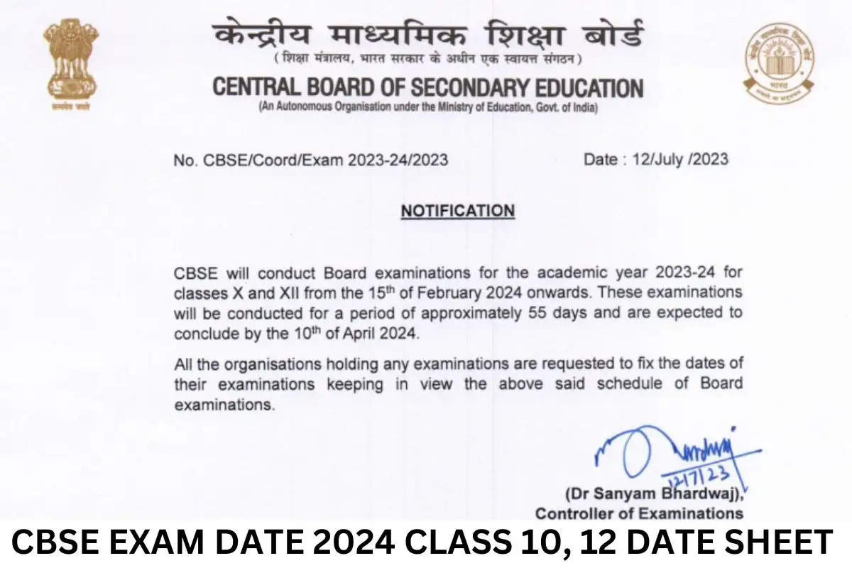 CBSE Date Sheet 2024 Expected Soon: Check Key Dates and How to Check