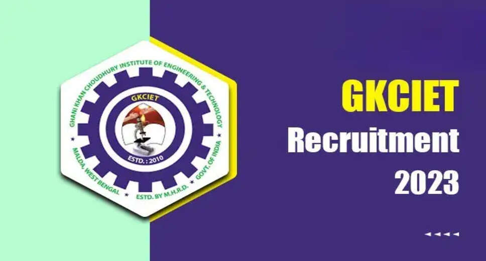 GKCIET Teaching and Non-Teaching Recruitment: Apply Now 