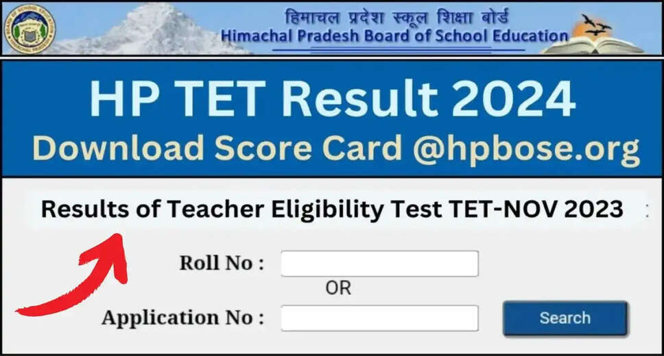 HP TET Result 2023 declared at hpbose.org, direct link here
