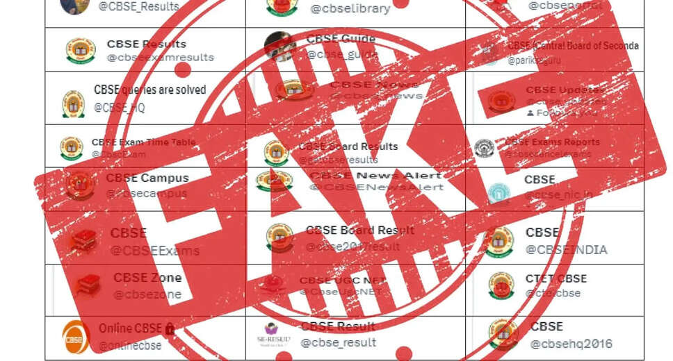 Beware! CBSE Warns Students of Fake Social Media Accounts Impersonating Board