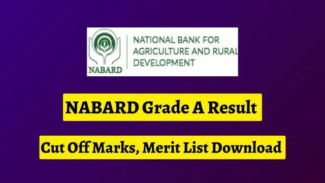 NABARD Assistant Manager Grade A (RDBS) 2023 Prelims Result Released: Download Now
