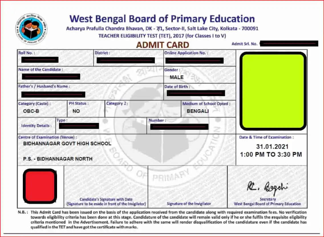 WB PET 2023 Admit Card Released: Download Now From Official Website!