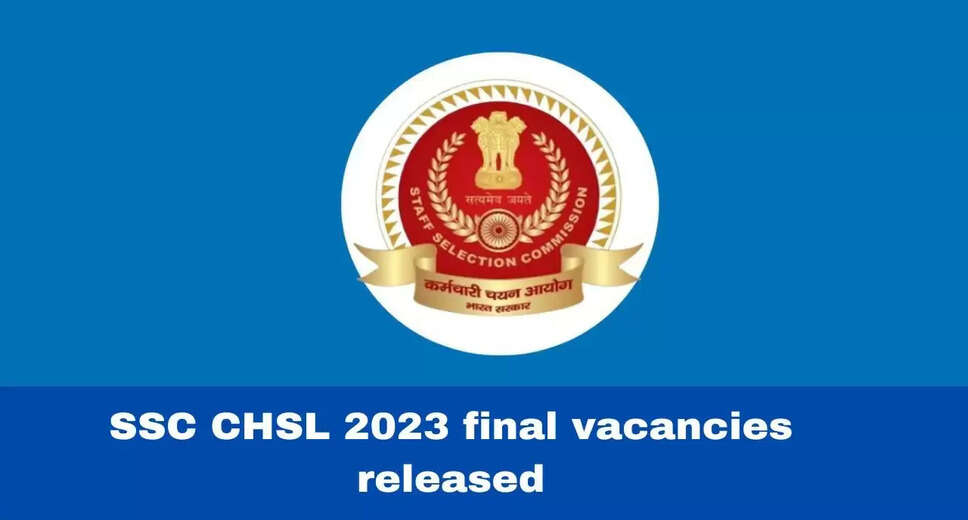 SSC CHSL 2023 Final Vacancies Released, Option-Cum-Preference Filing Starts at ssc.nic.in