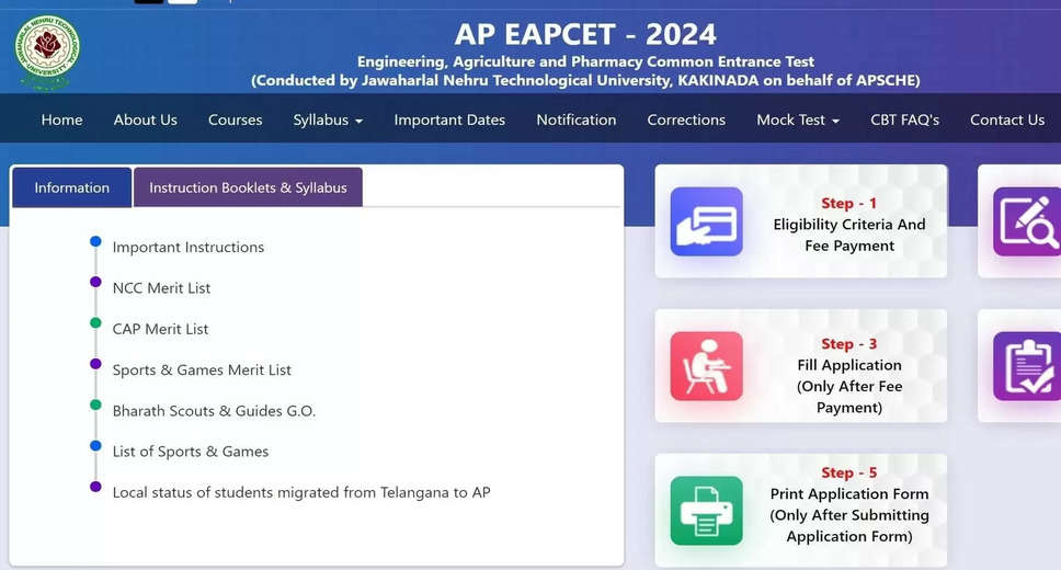 AP EAPCET 2024 Exam Commences Today; Important Guidelines and Required Documents for Candidates