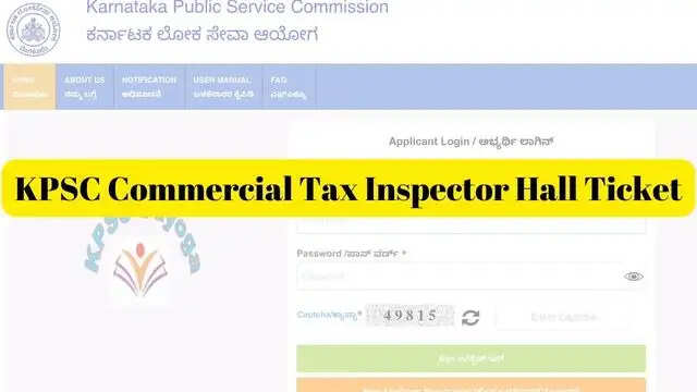 KPSC CTI Admit Card 2023 Released At kpsc.kar.nic.in; Direct Link Here