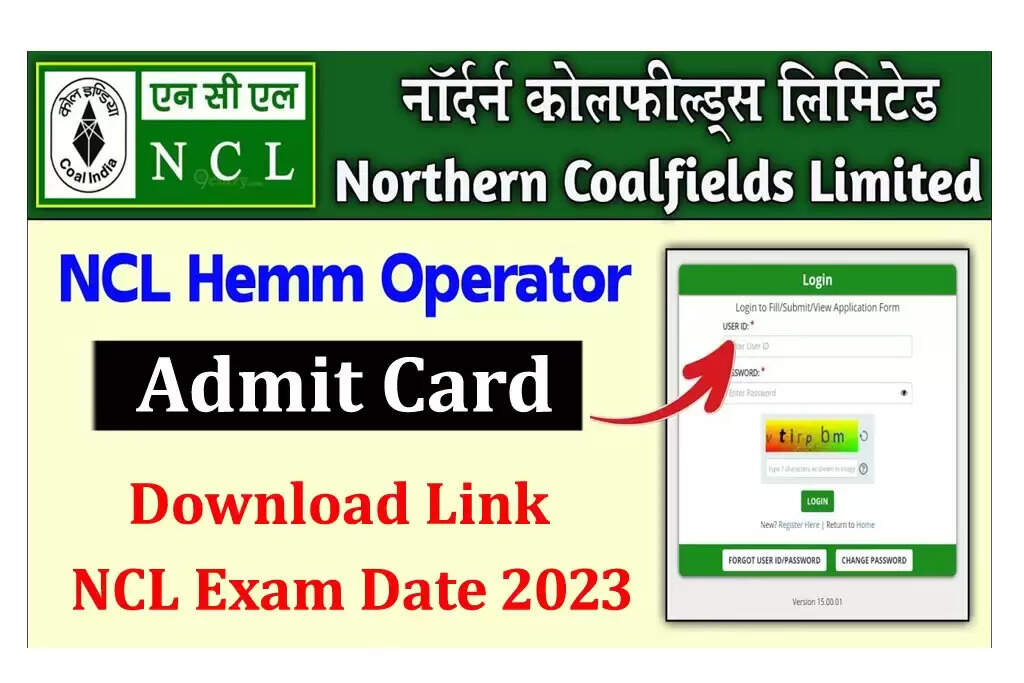 NCL HEMM Operator Recruitment 2023 Admit Card - Download Now for 338 Posts